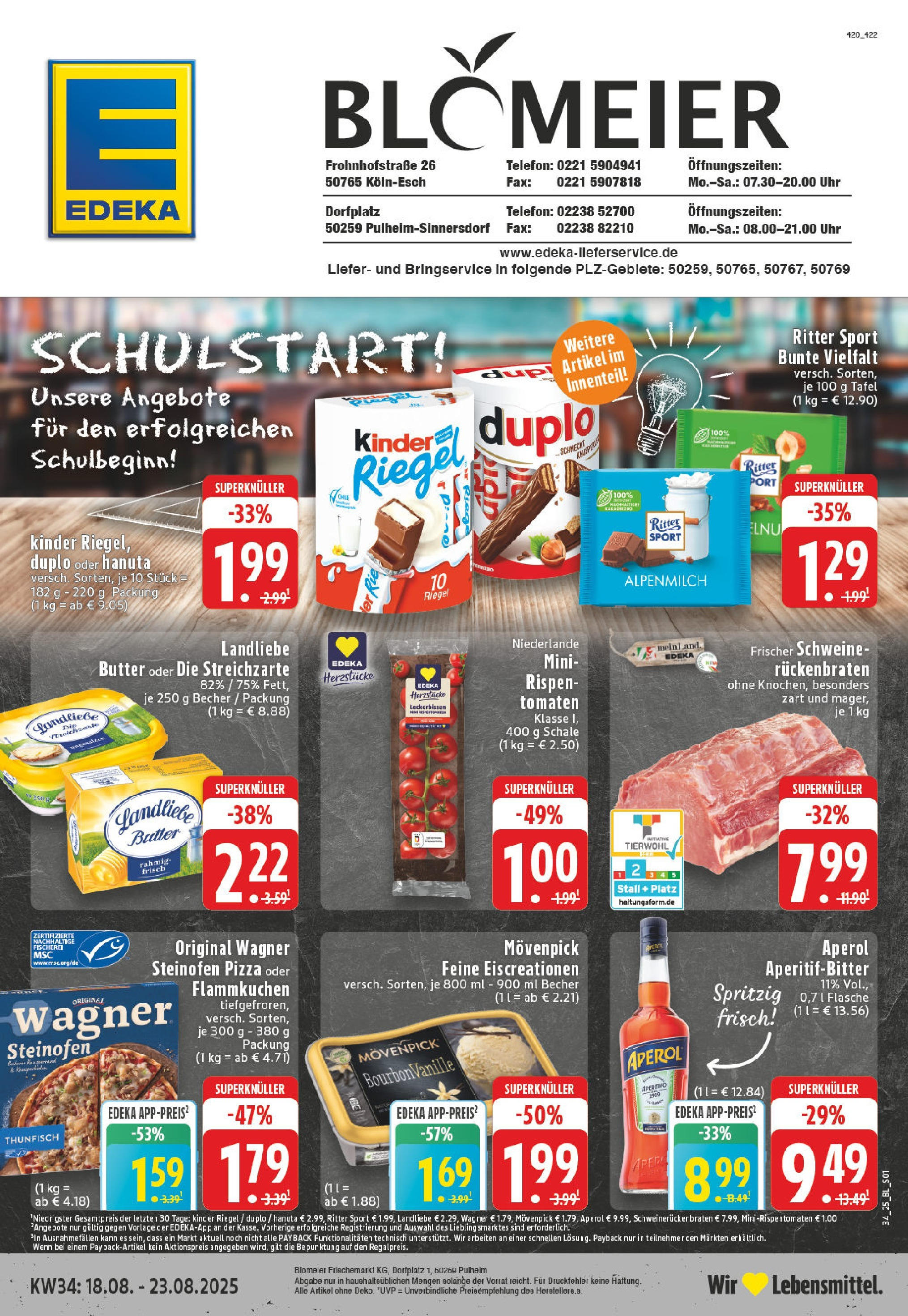 EDEKA Prospekt ab 17.08.2025 - Prospekt Köln Online