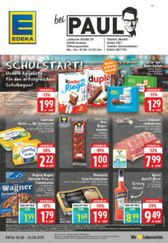 Edeka prospekt Geseke	 gültig ab dem 17.08.2025