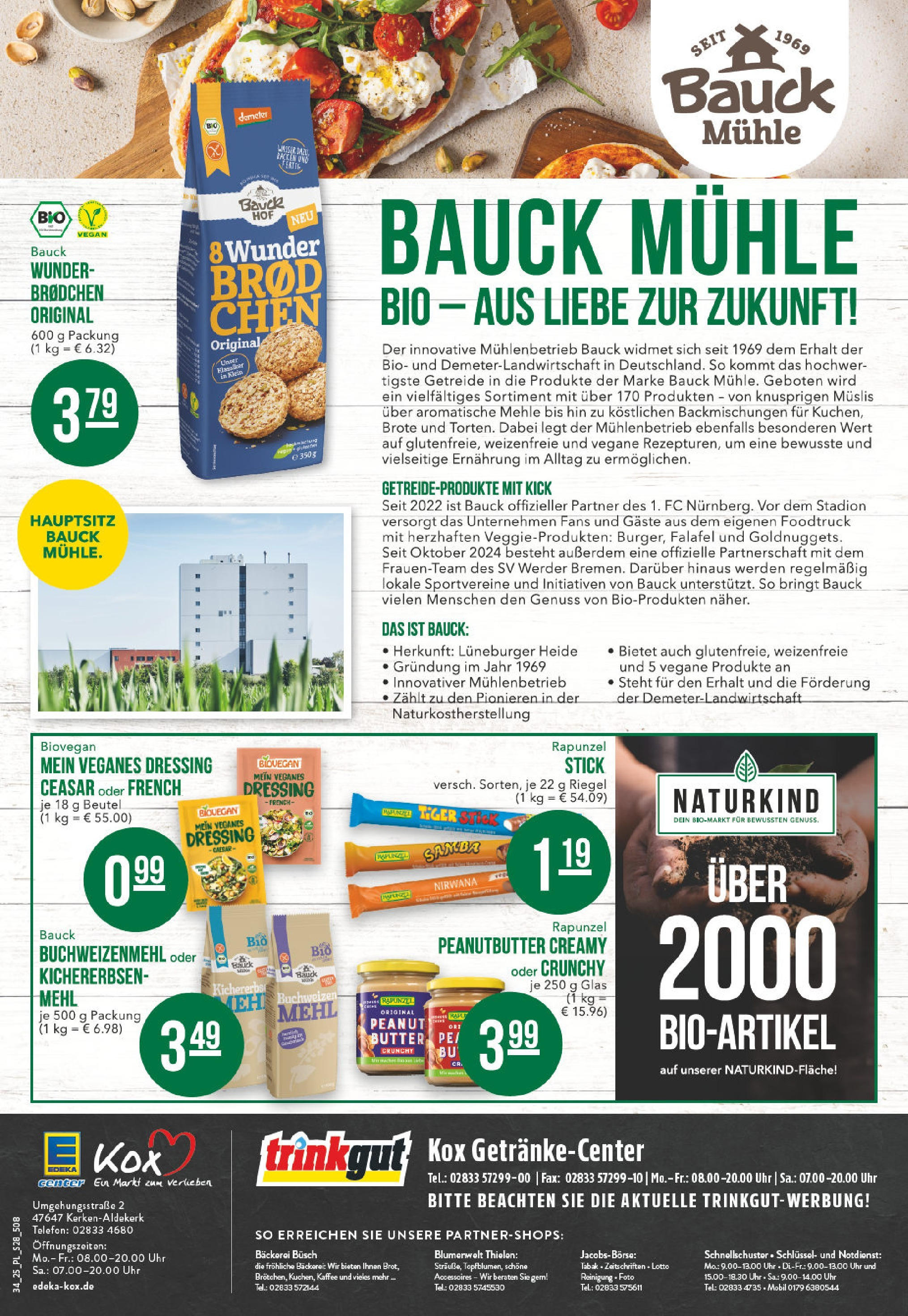 Edeka prospekt Kerken-Aldekerk	 (ab 17.08.2025) » Angebote Online | Seite: 28 | Produkte: Mühle, Butter, Telefon, Uhr