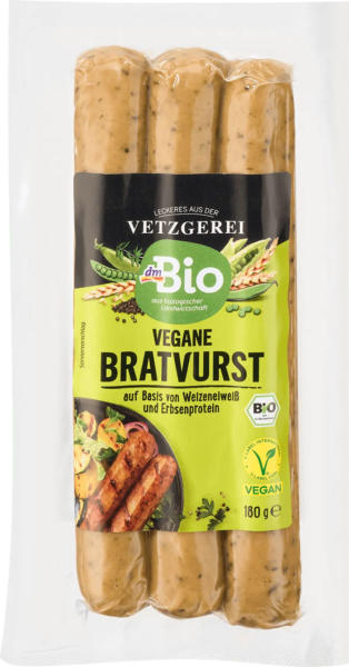 dmBio Vegane Bratvurst