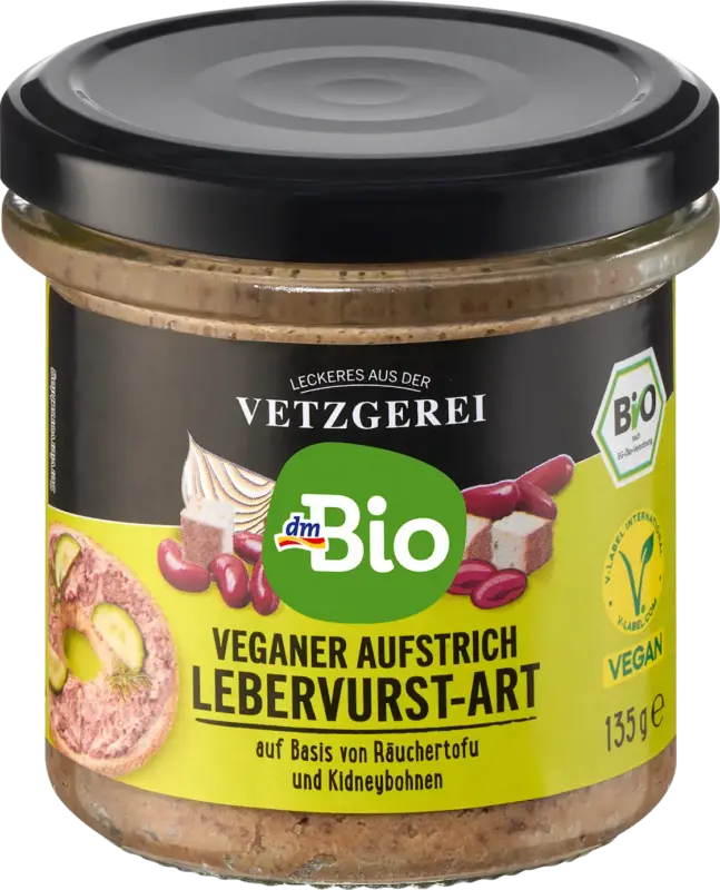 dmBio Aufstrich, Vegane Lebervurst