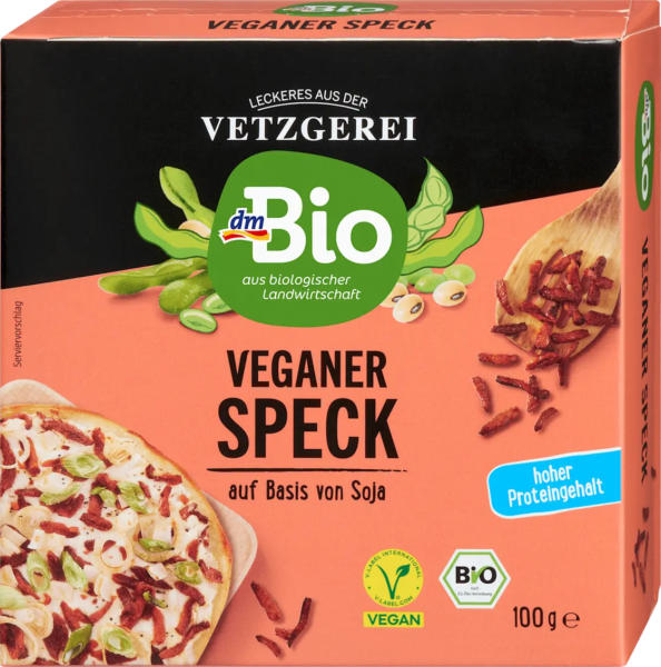 dmBio Veganer Speck