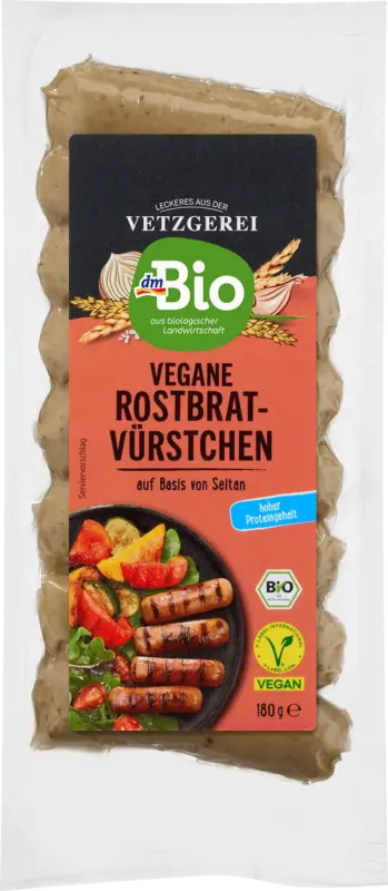 dmBio Vegane Rostbratvürstchen
