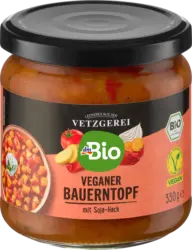 dmBio Veganer Bauerntopf mit Soja-Hack