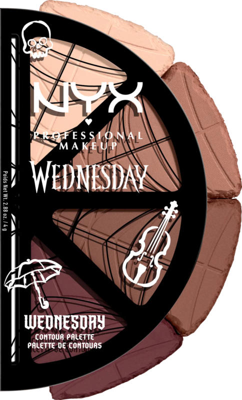 NYX PROFESSIONAL MAKEUP Contourpalette Wednesday Stained Glass