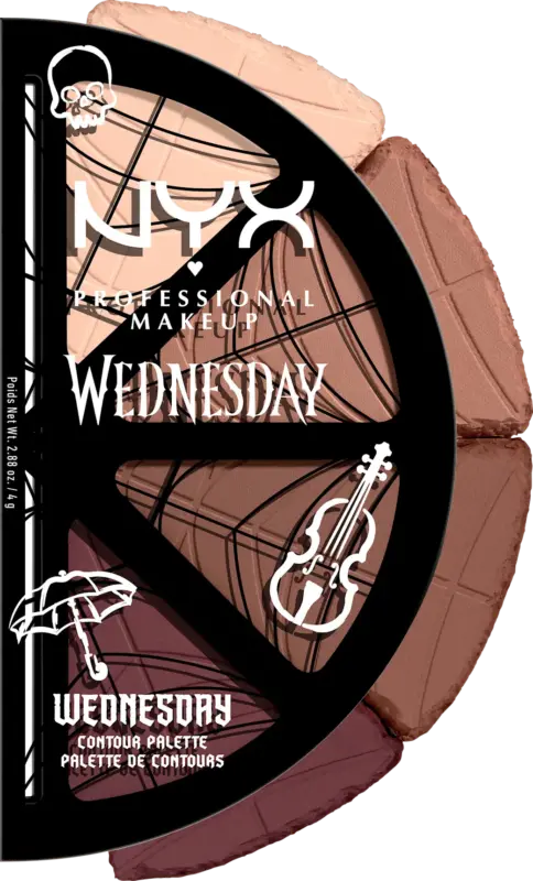 NYX PROFESSIONAL MAKEUP Contourpalette Wednesday Stained Glass