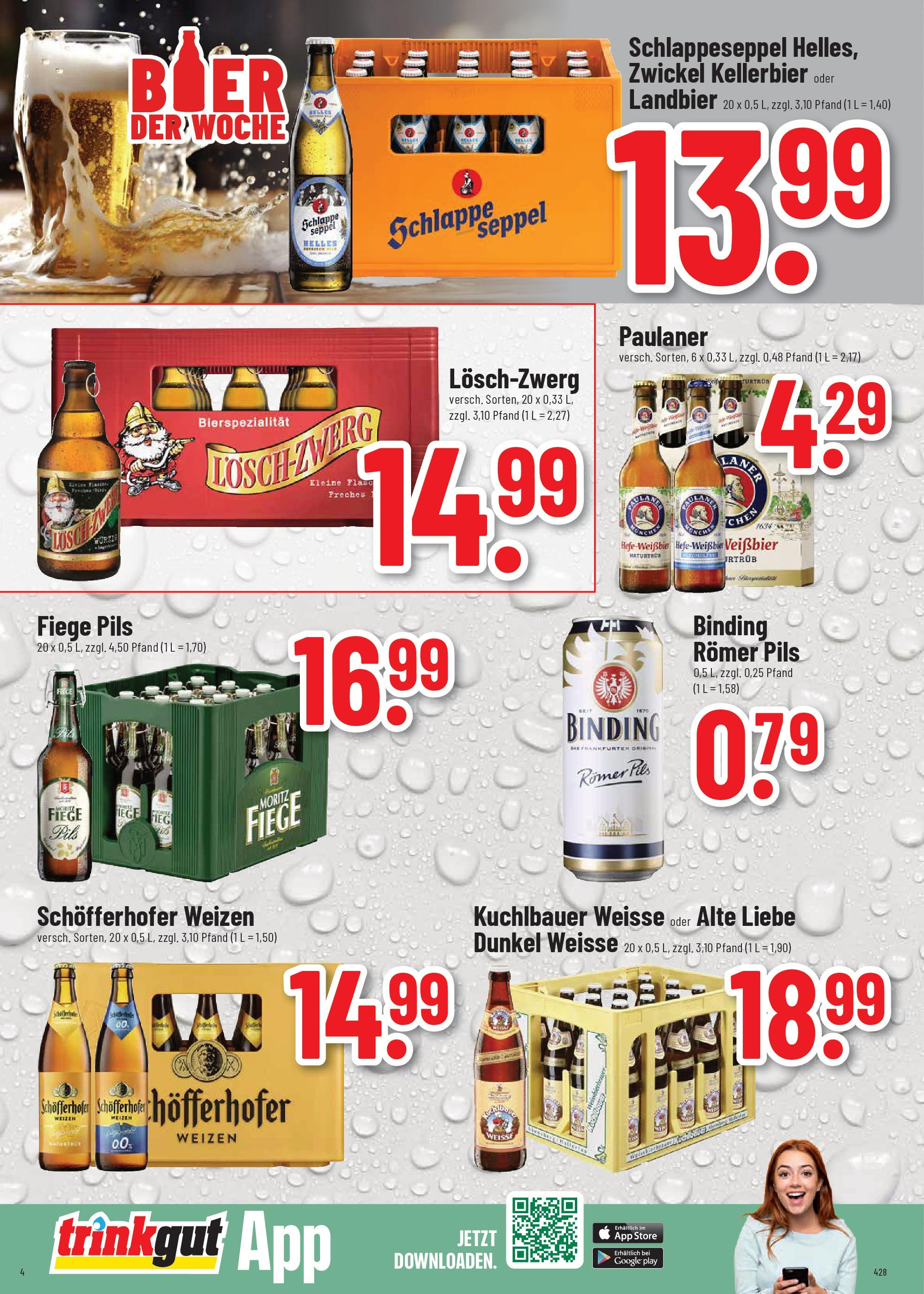 Trinkgut prospekt Idstein	 (ab 17.08.2025) » Angebote online | Seite: 4 | Produkte: Pils, Paulaner