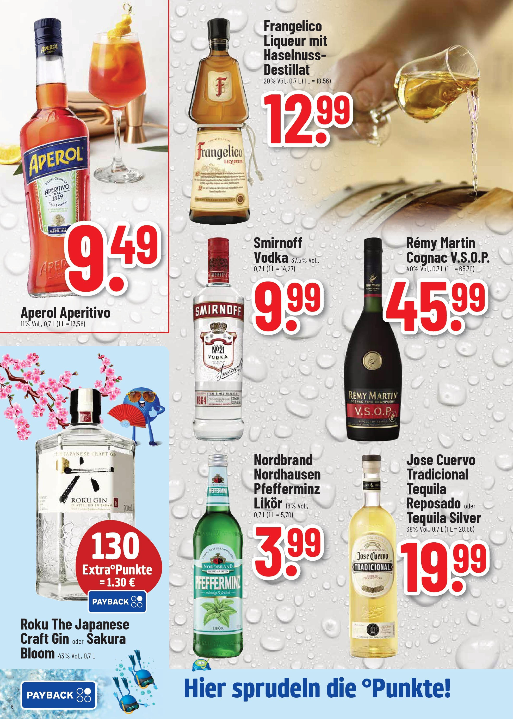 Trinkgut prospekt Idstein	 (ab 17.08.2025) » Angebote online | Seite: 6 | Produkte: Tequila, Smirnoff, Aperol, Vodka