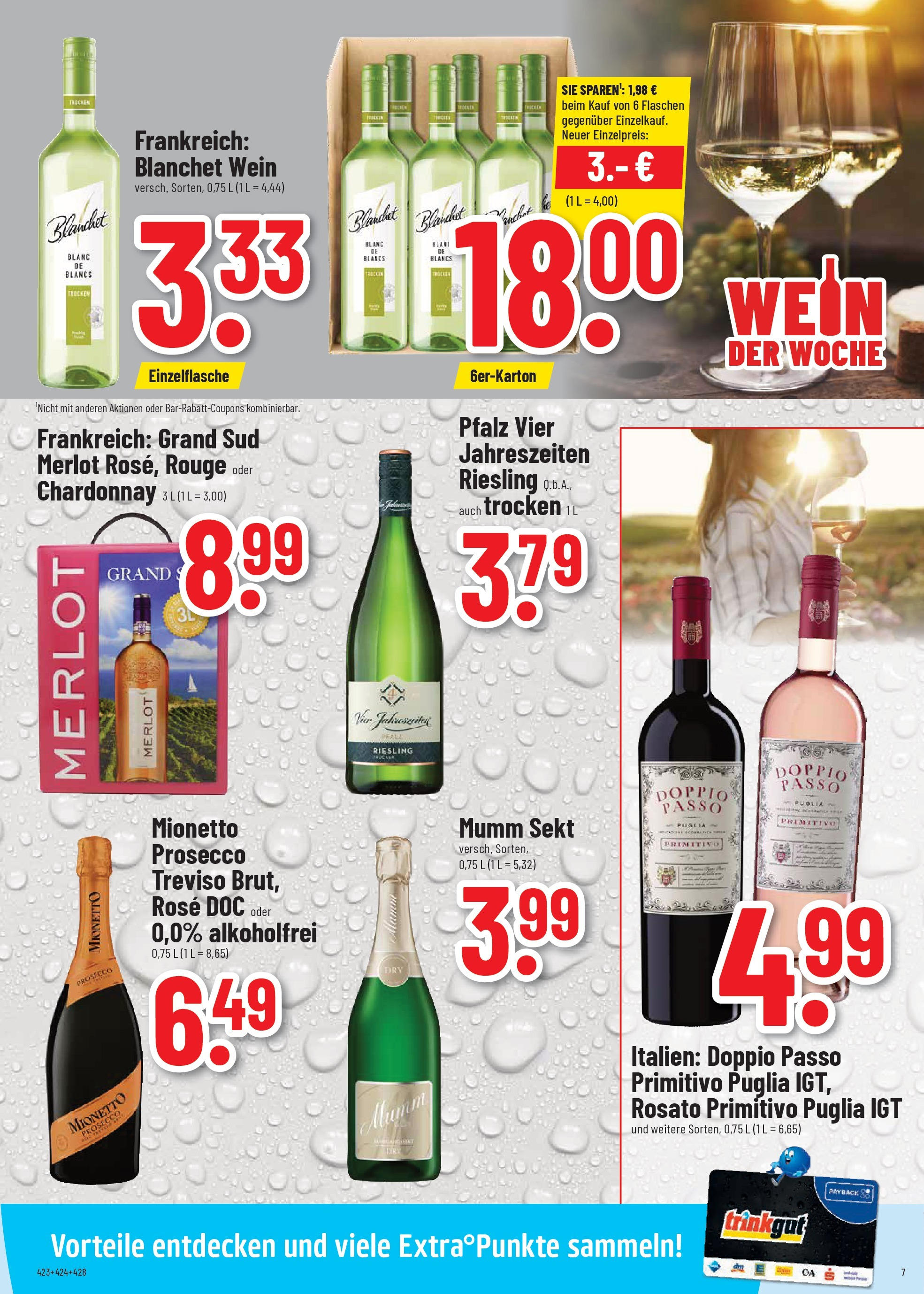 Trinkgut prospekt Idstein	 (ab 17.08.2025) » Angebote online | Seite: 7 | Produkte: Merlot, Rouge, Prosecco, Wein