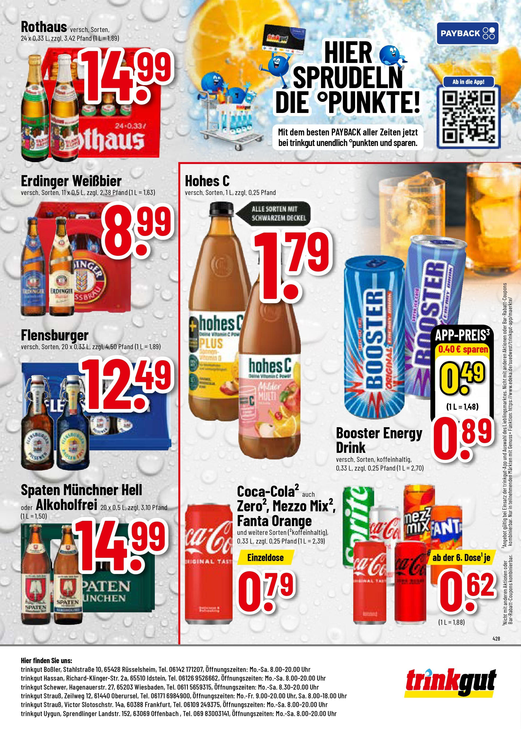 Trinkgut prospekt Idstein	 (ab 17.08.2025) » Angebote online | Seite: 8 | Produkte: Fanta, Energy, Weißbier, Uhr