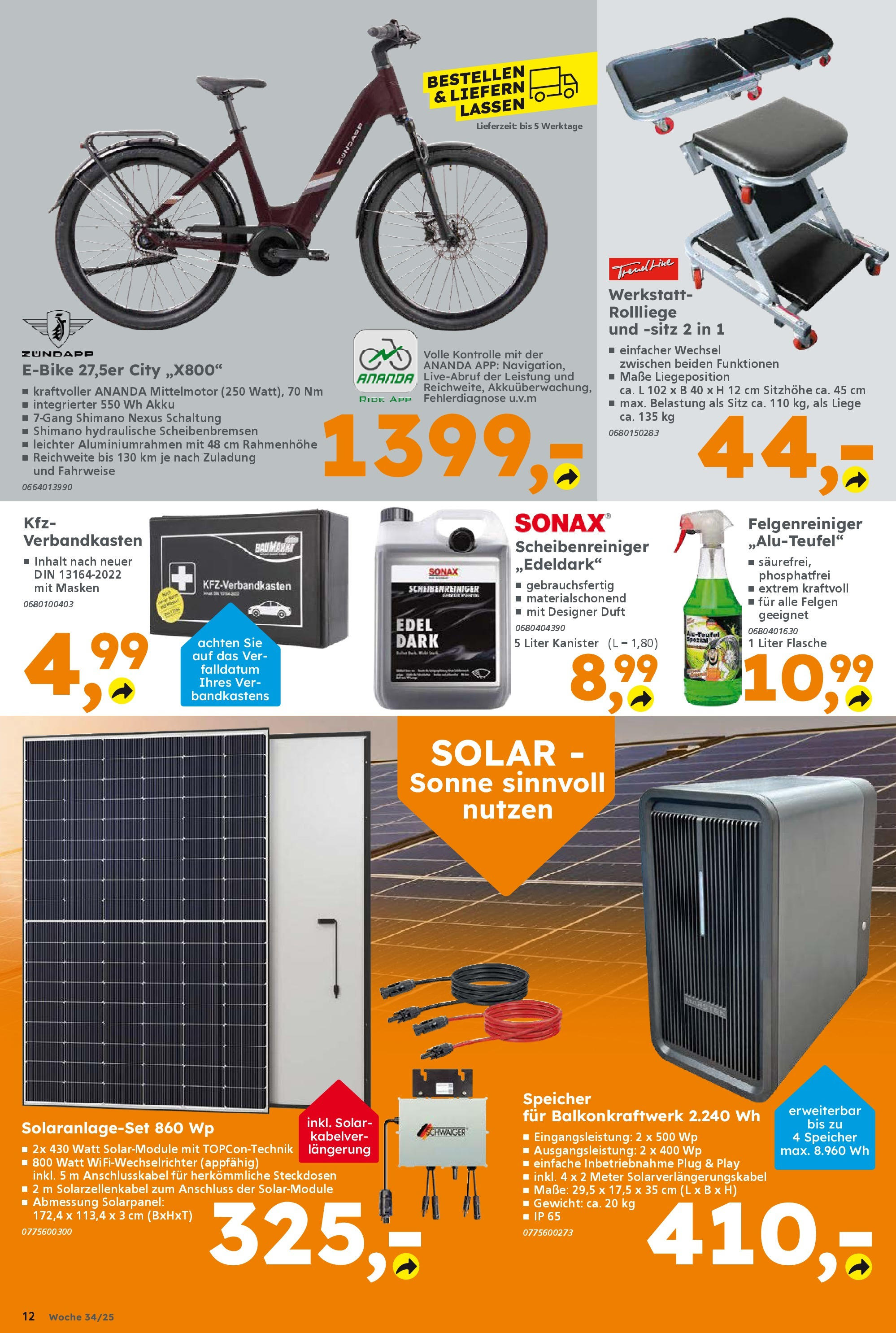 Globus Baumarkt prospekt Völklingen	 (ab 17.08.2025) zum Blättern | Seite: 12 | Produkte: Gewicht, Liege, Duft