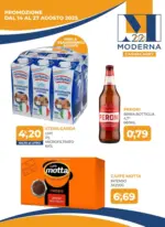 Moderna Cash PROMOZIONE DAL 14 AL 27 AGOSTO 2025 - al 27.08.2025