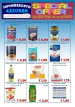 Supermercato Azzurro Super offer - al 27.08.2025