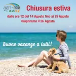 Agri Pet Chiusura estiva - al 25.08.2025