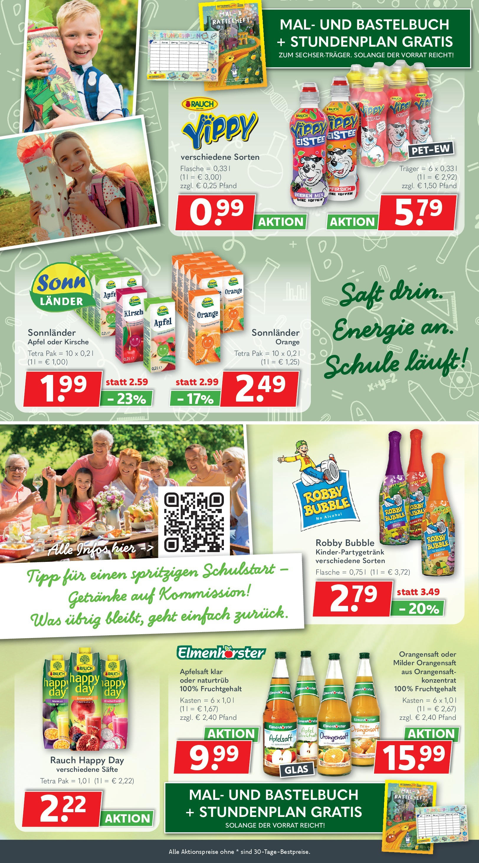 Getränkeland - Getränkeland: Getränkeangebote (ab 17.08.2025) zum Blättern | Seite: 6 | Produkte: Granatapfel, Äpfel, Apfelsaft, Pfirsich