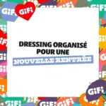 GiFi Pensez à organiser votre dressing pour commencer ou recommencer du bon pied - au 22.08.2025