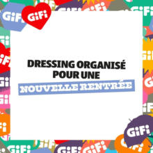 Pensez à organiser votre dressing pour commencer ou recommencer du bon pied