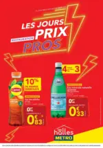 Metro Metro Les jours prix pros Restauration - au 27.08.2025