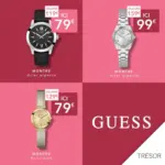Trésor Bijoux Guess Offers - au 20.08.2025