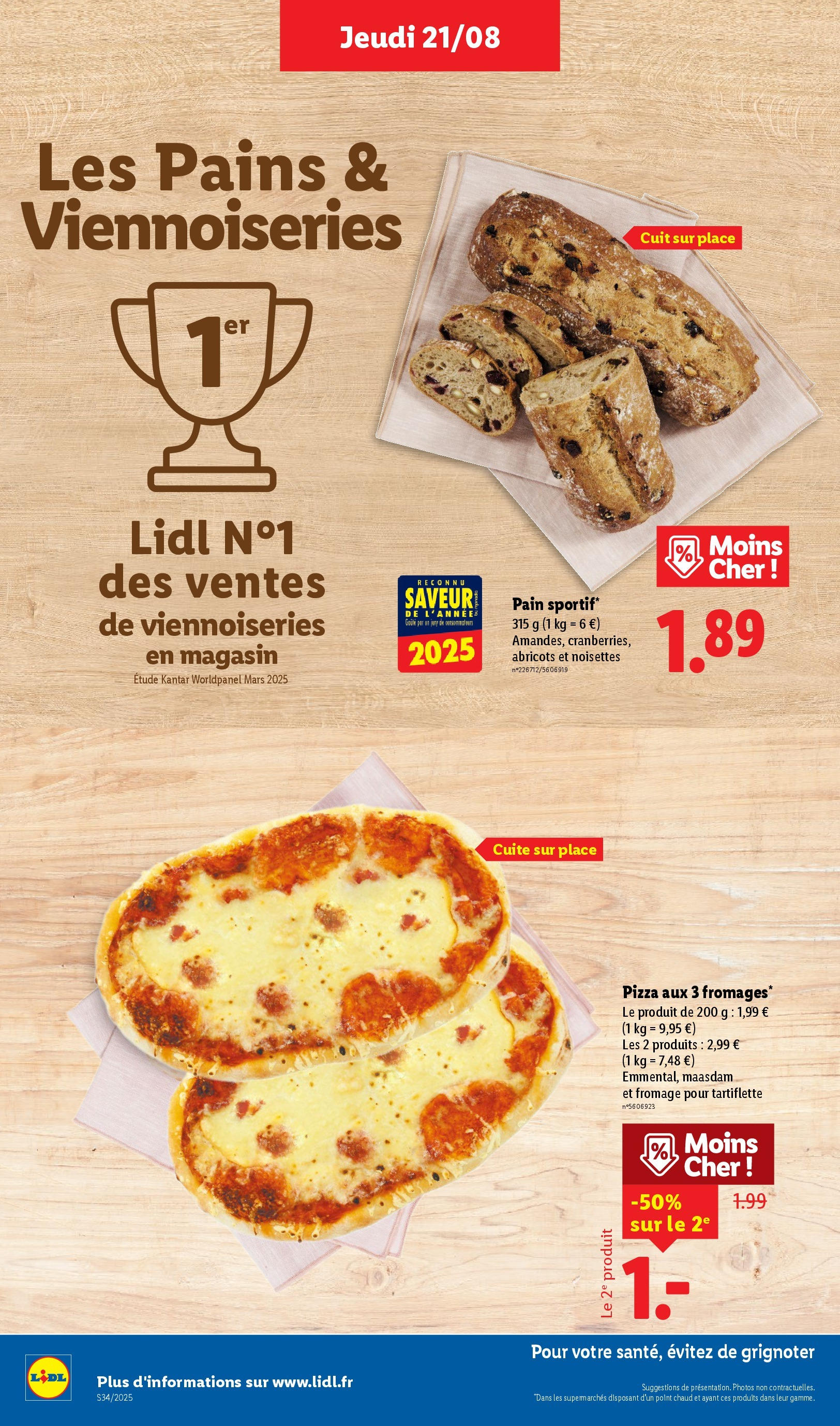 Catalogue LIDL du 20/08/2025 | Promo prospectus en ligne | Page: 6 | Produits: Noisettes, Tartiflette, Abricots, Viennoiseries Catalogue LIDL du 20/08/2025 | Promo prospectus en ligne | Page: 6 | Produits: Noisettes, Tartiflette, Abricots, Viennoiseries