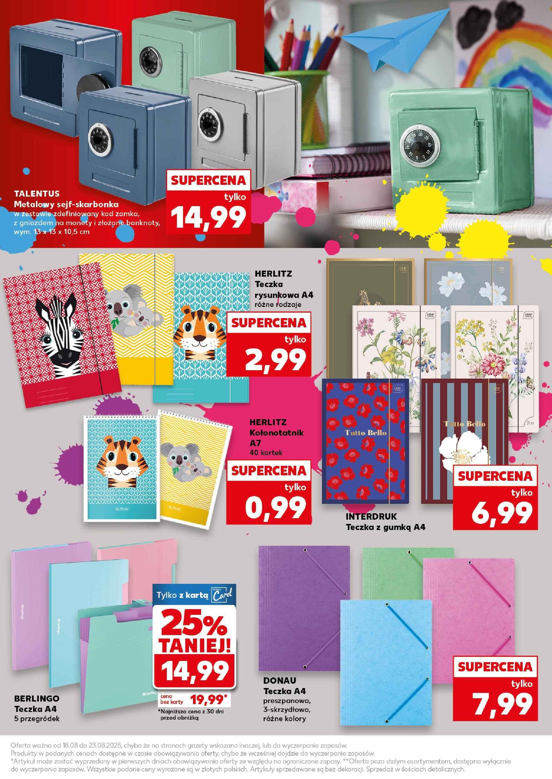 Kaufland - Kaufland BTS ważne do 23.08 (17.08.2025) - od jutra | Strona: 33 | Produkty: Karta Kaufland - Kaufland BTS ważne do 23.08 od 17.08.2025 - od jutra PDF | Strona: 33 | Produkty: Karta