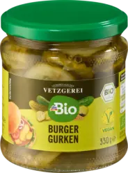 dmBio Vegane Burger Gurken