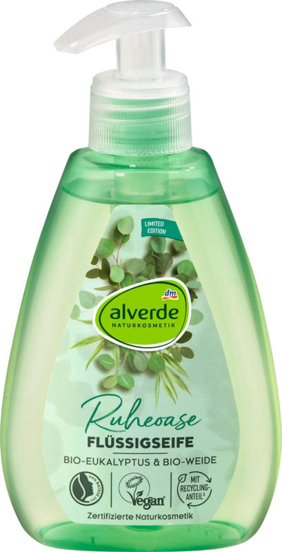 alverde NATURKOSMETIK Flüssigseife Ruheoase