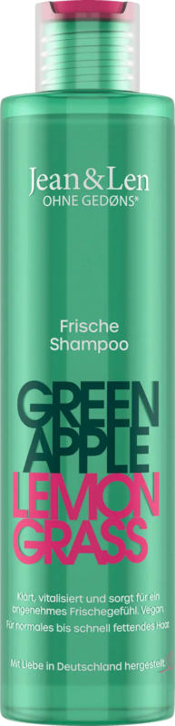Jean&Len Shampoo Green Apple Lemongrass