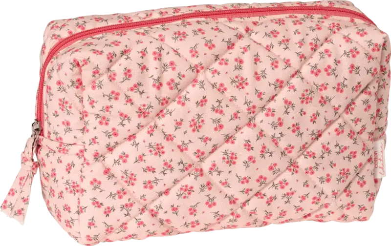 Vito & Joe Kulturbeutel rosa Blumen