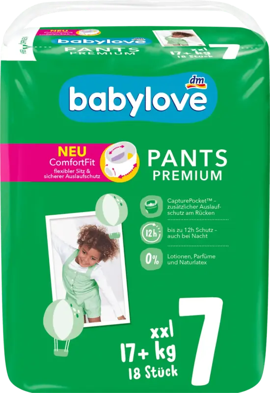 Scutece chiloțel premium numărul 7