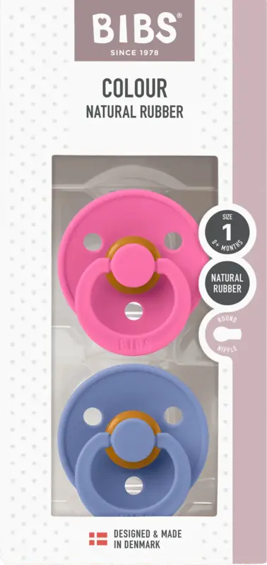 Suzete de latex Bubblegum Peri 0+