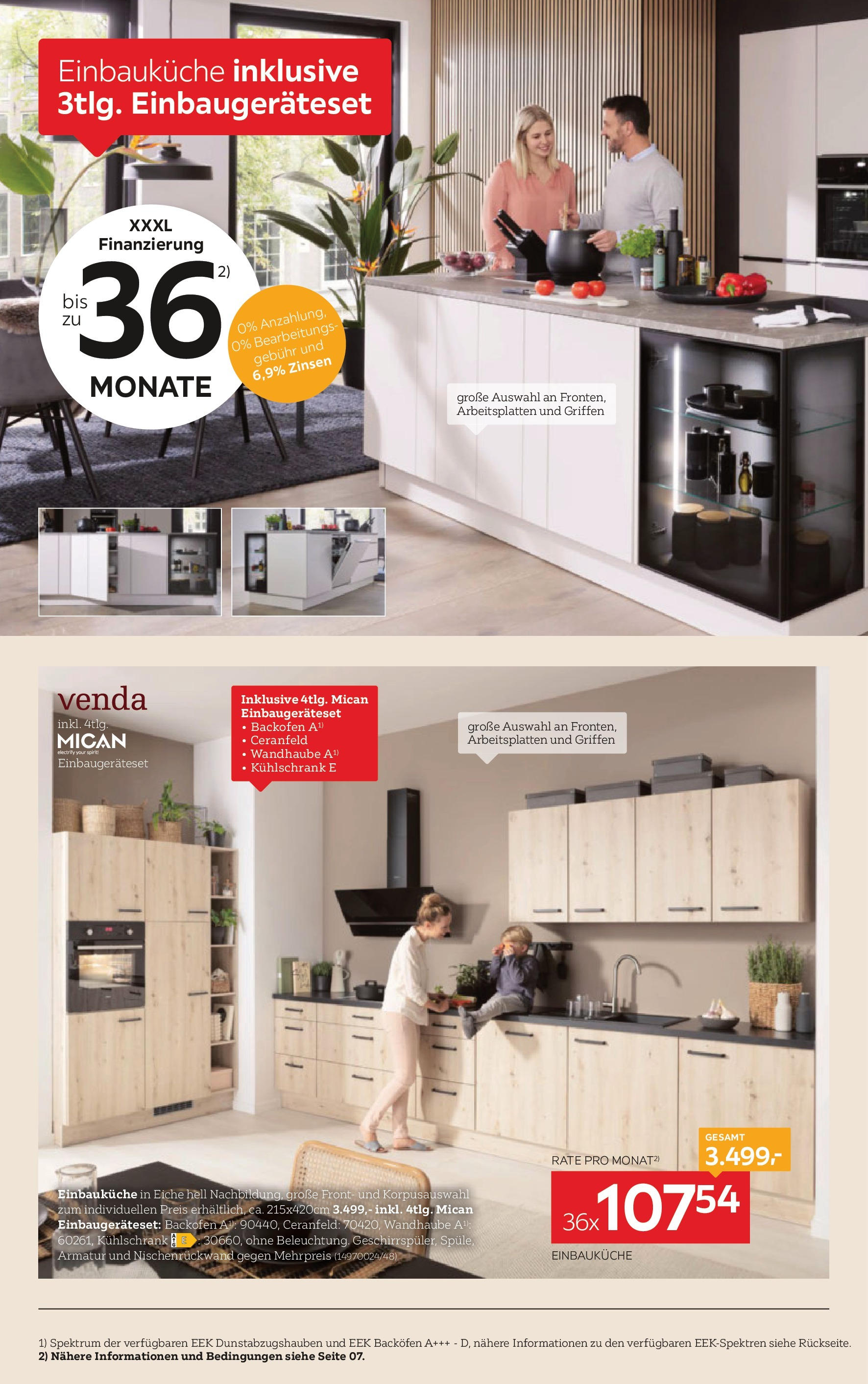 XXXLutz Küchen (02.09.2025) || Aktuelle Angebote | Seite: 2 | Produkte: Kühlschrank XXXLutz Küchen von 02.09.2025 - Aktuelle Angebote | Seite: 2 | Produkte: Kühlschrank
