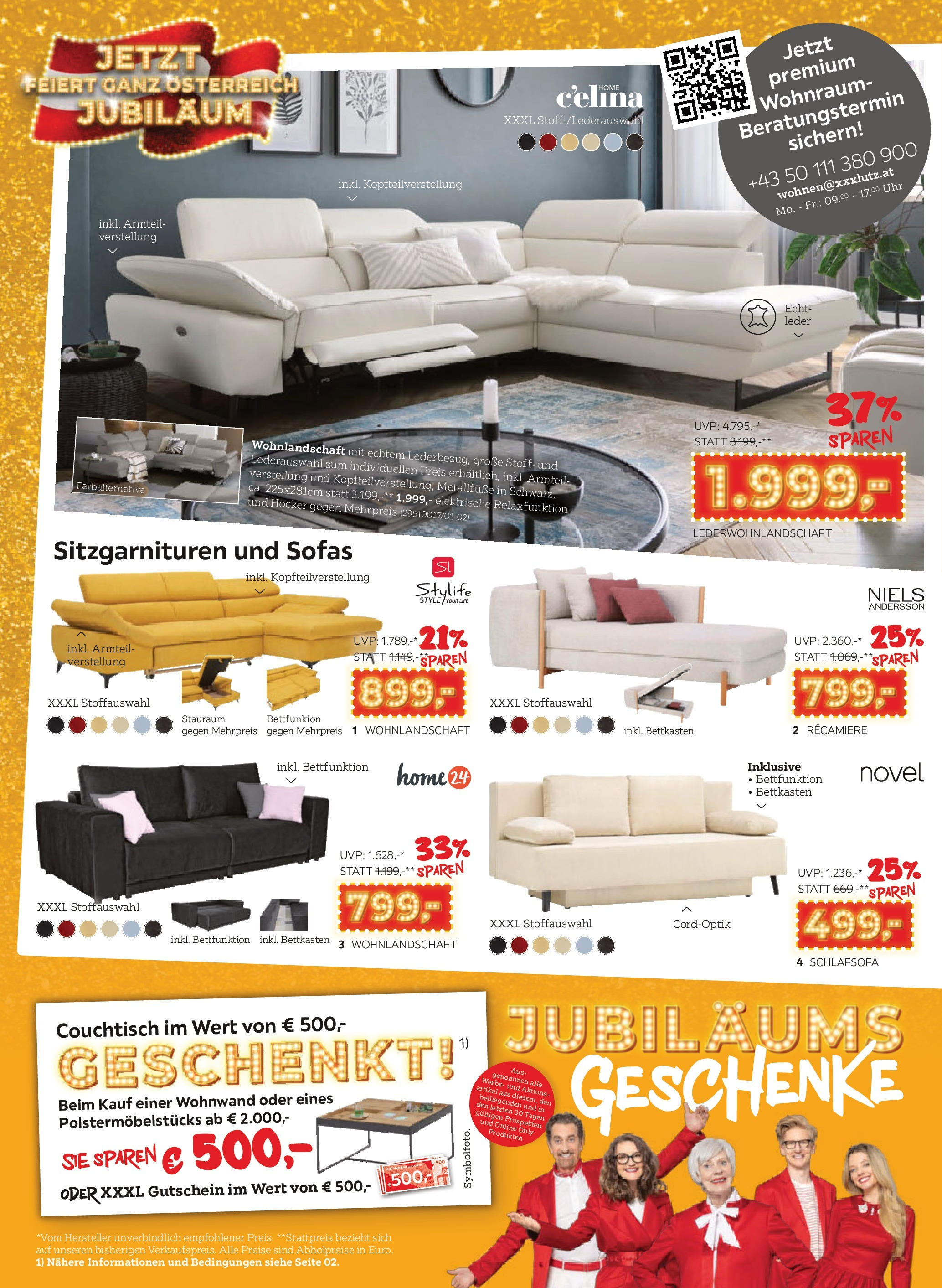 XXXLutz Jubiläum geschenke (02.09.2025) || Aktuelle Angebote | Seite: 4 | Produkte: Uhr, Couchtisch XXXLutz Jubiläum geschenke von 02.09.2025 - Aktuelle Angebote | Seite: 4 | Produkte: Uhr, Couchtisch