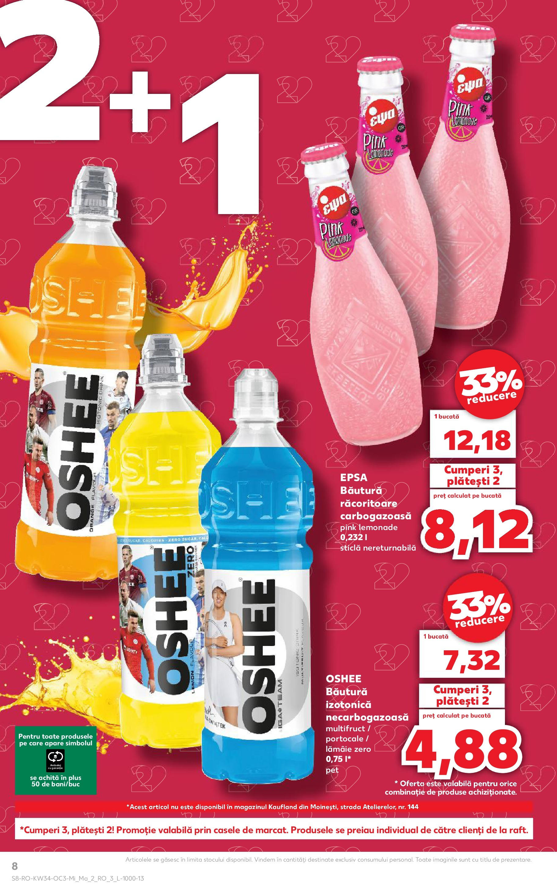 Catalog Kaufland - București 20.08.2025 - Revista si Oferta | Pagină: 8 | Produse: Portocale, Lămâie