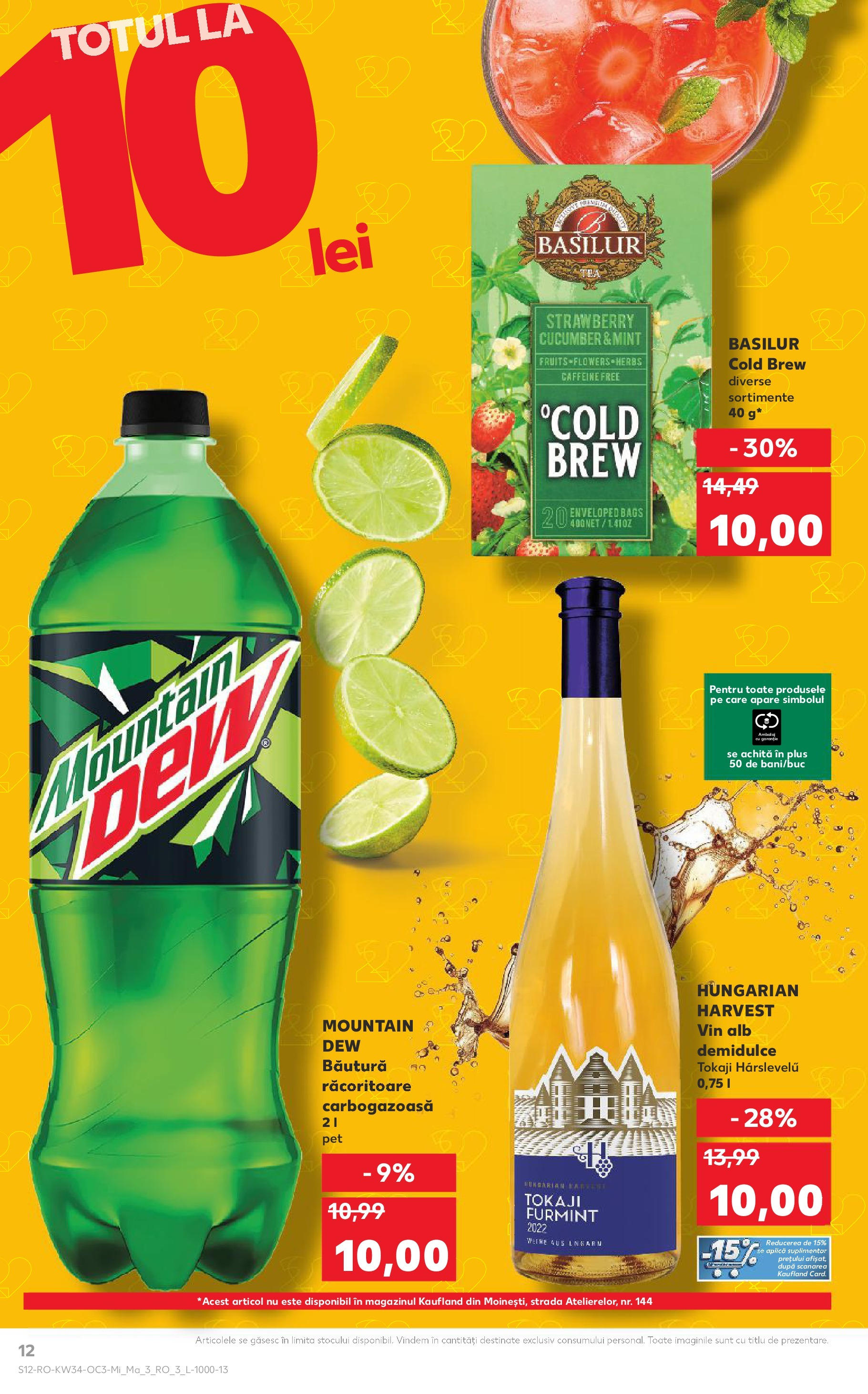 Catalog Kaufland - București 20.08.2025 - Revista si Oferta | Pagină: 12 | Produse: Vin