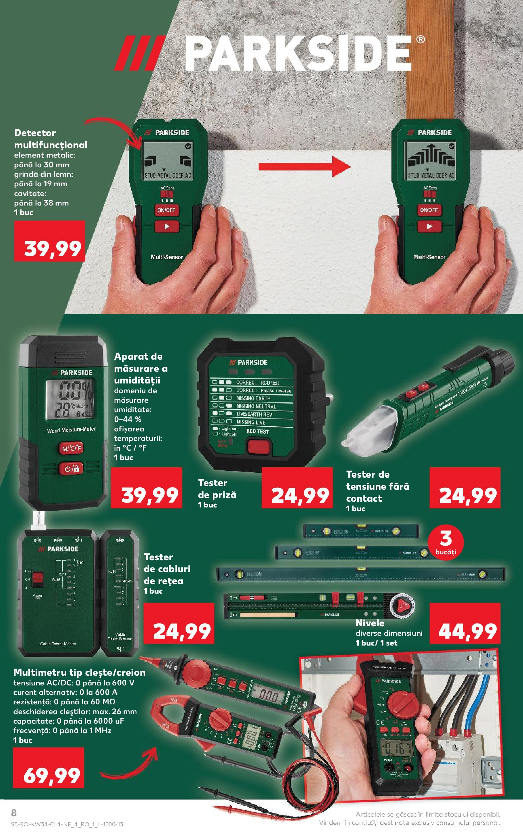 Catalog Kaufland - Tulcea 19.08.2025 - Revista si Oferta | Pagină: 8 | Produse: Priză