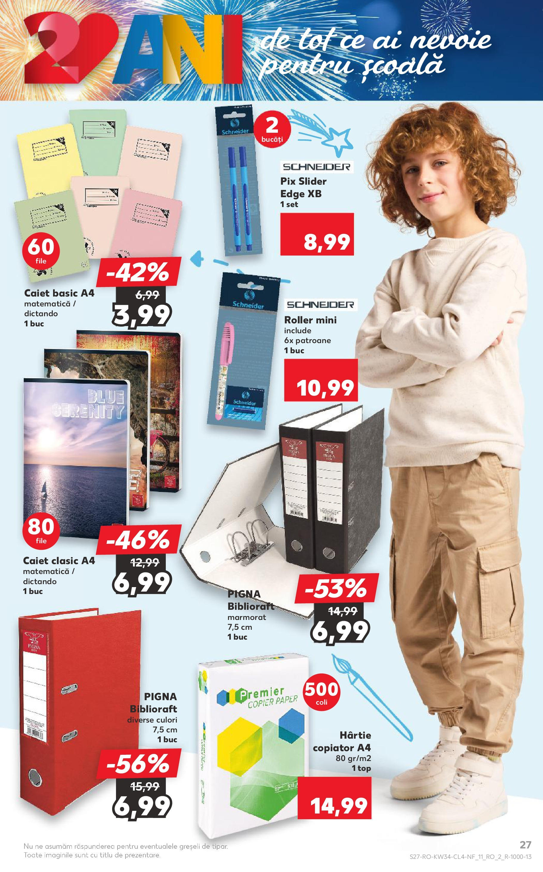 Catalog Kaufland - Tulcea 19.08.2025 - Revista si Oferta | Pagină: 27 | Produse: Notebook, Top