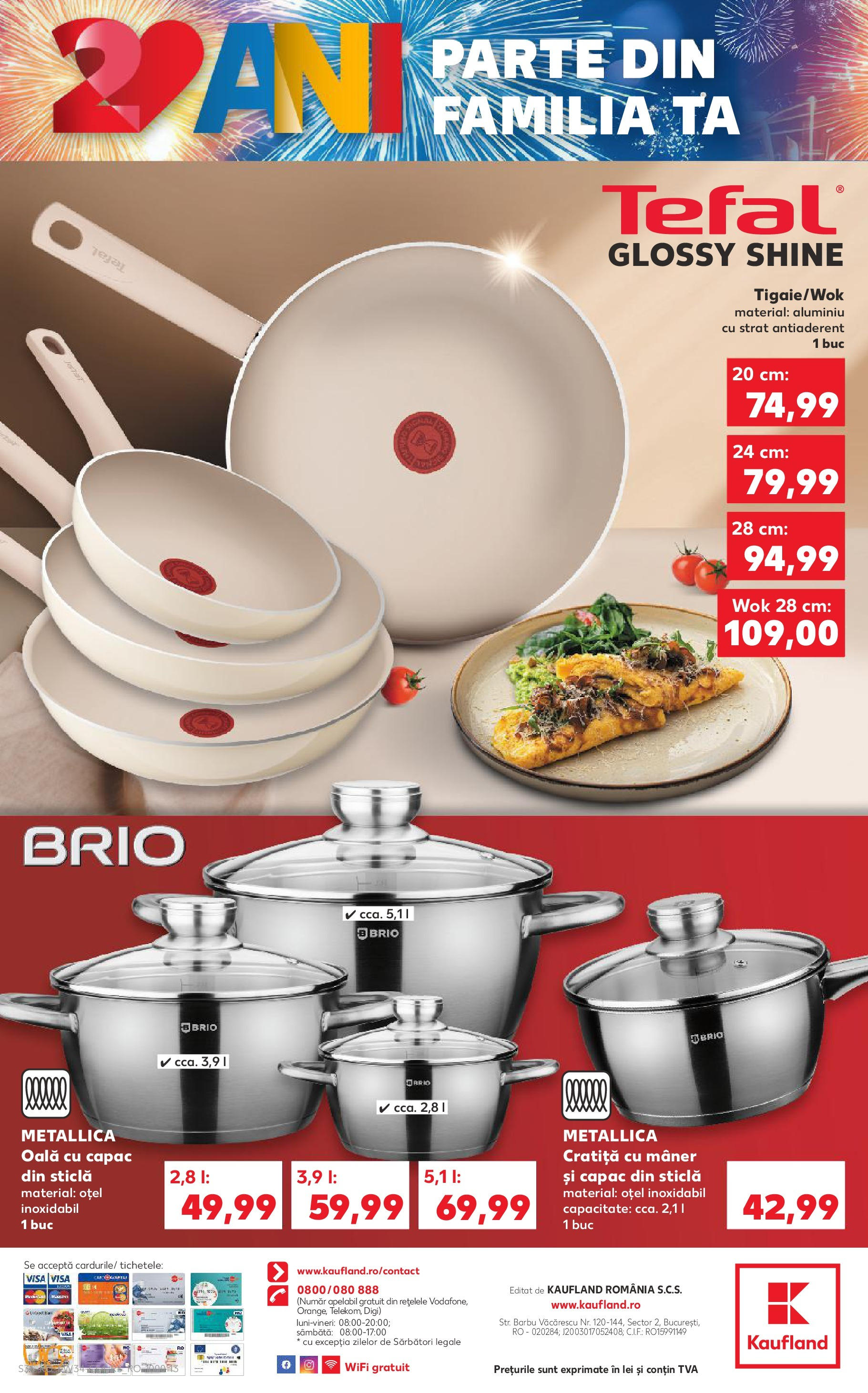Catalog Kaufland - Tulcea 19.08.2025 - Revista si Oferta | Pagină: 36 | Produse: Cratiță, Oală, Mâner