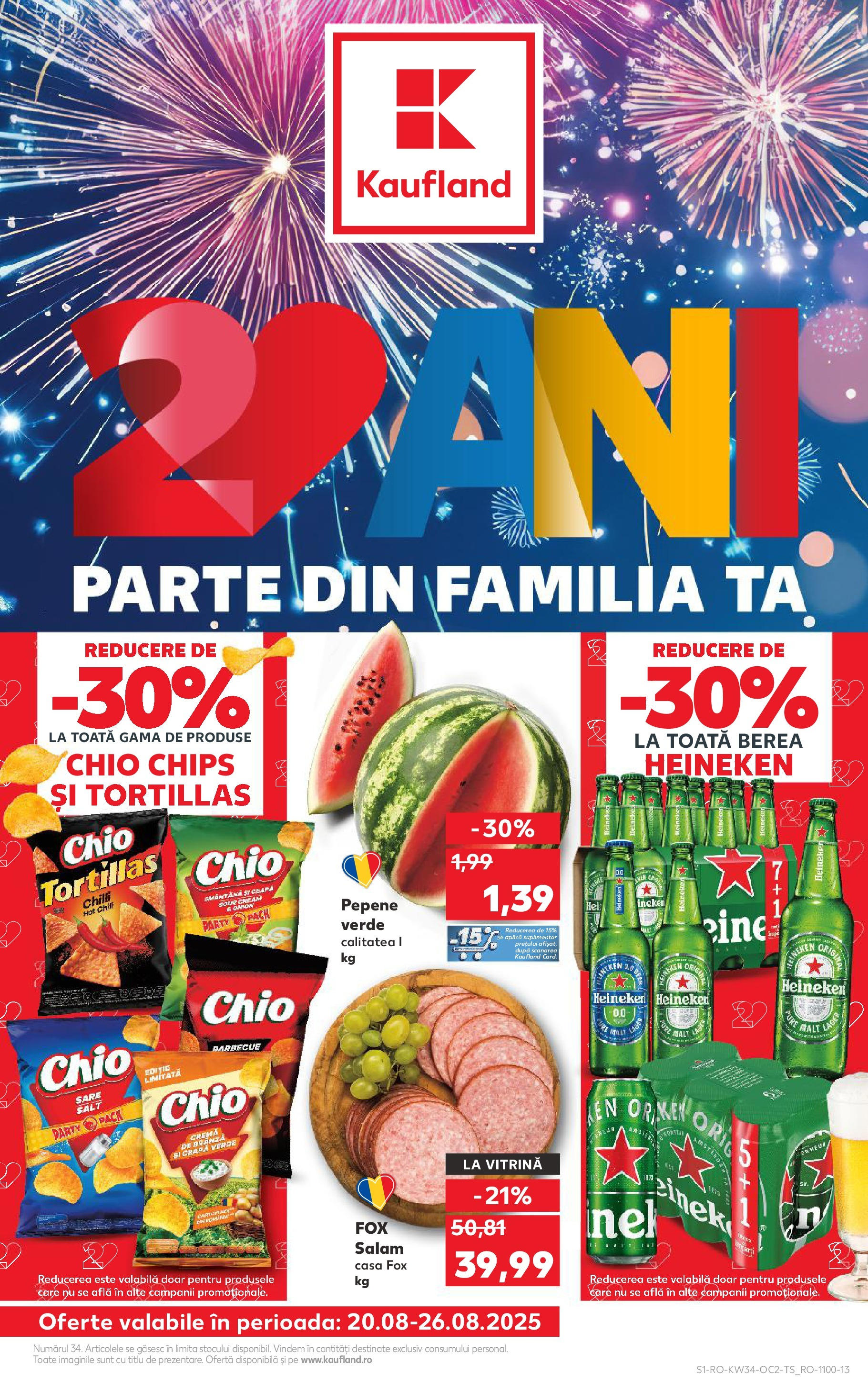 Catalog Kaufland - Ploiești 20.08.2025 || Revista si Oferte | Pagină: 1 | Produse: Pepene Verde, Brânză, Salam, Ceapă Catalog Kaufland - Ploiești 20.08.2025 - Revista si Oferta | Pagină: 1 | Produse: Pepene Verde, Brânză, Salam, Ceapă