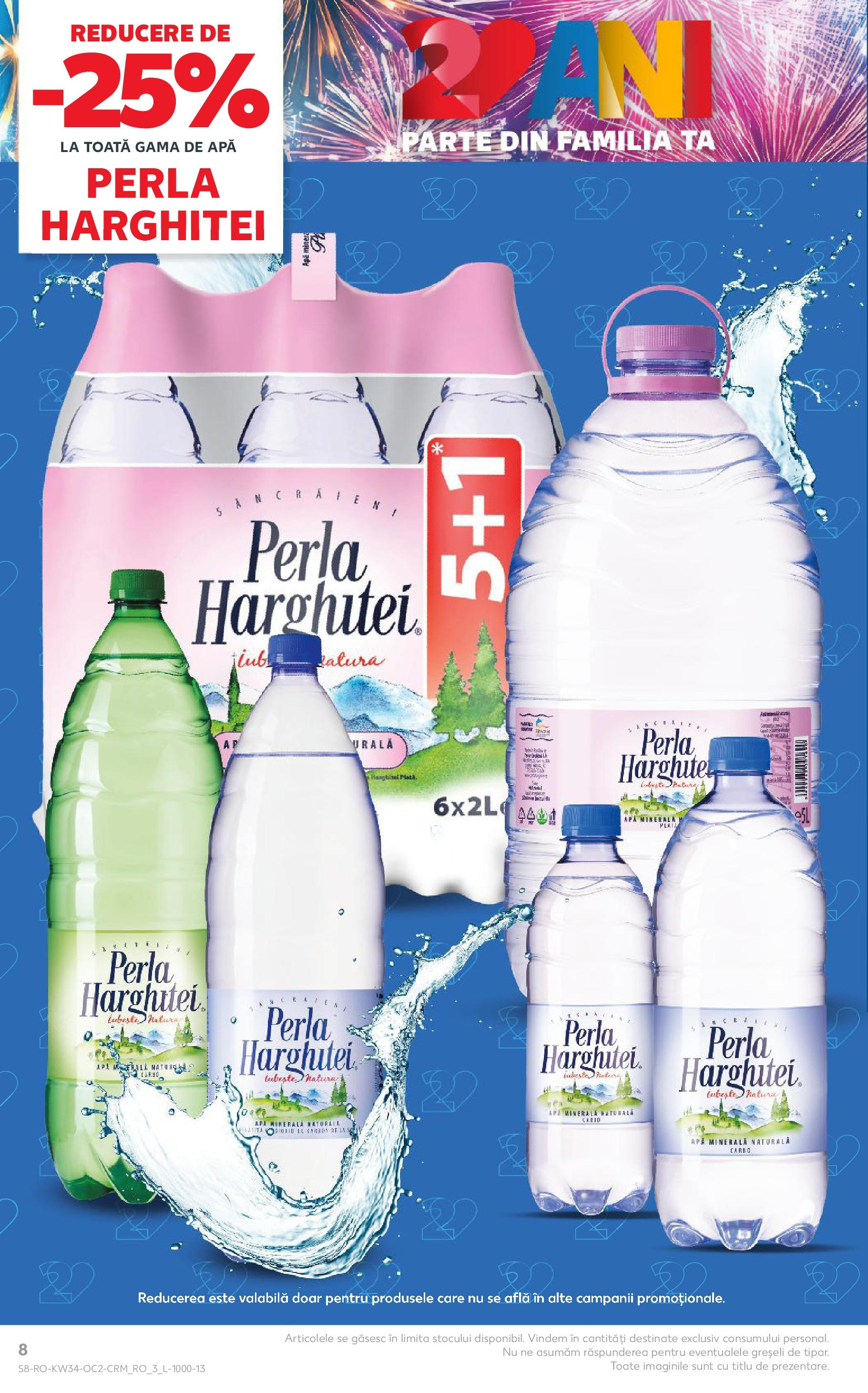 Catalog Kaufland - Deva 20.08.2025 - Revista si Oferta | Pagină: 8 | Produse: Yazı tahtası kalemi, Apă