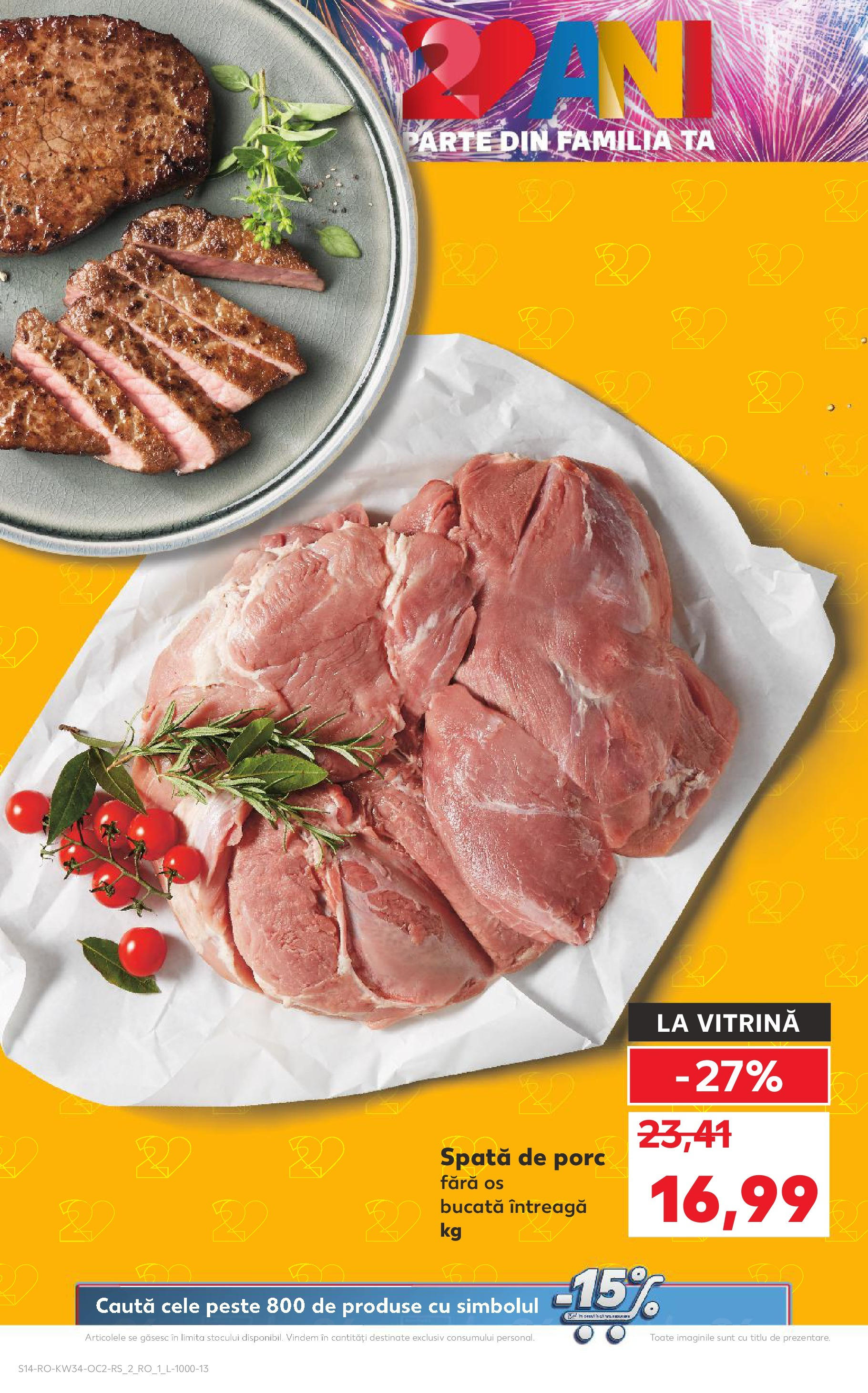 Catalog Kaufland - Deva 20.08.2025 - Revista si Oferta | Pagină: 14 | Produse: Vitrină, Pește