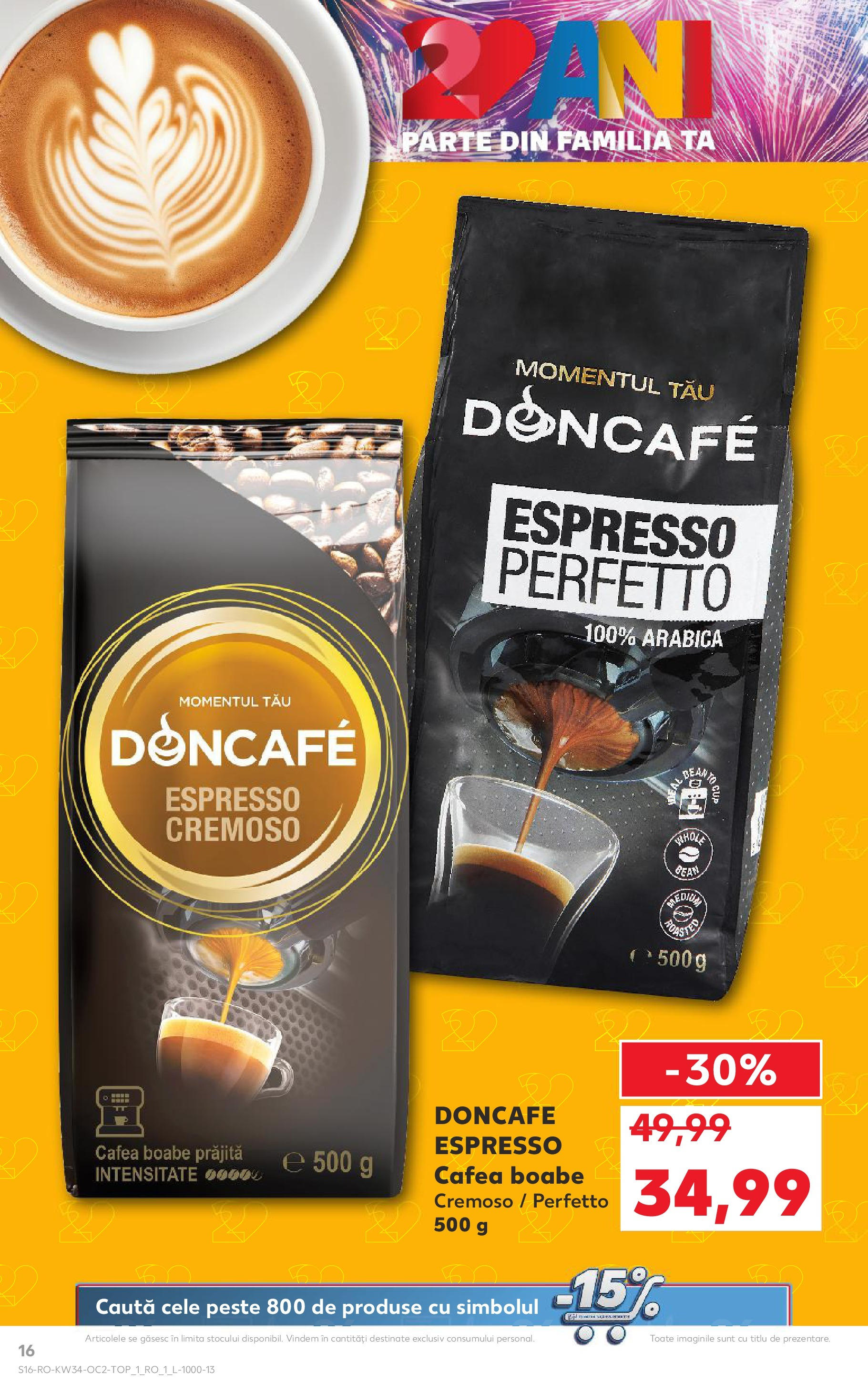 Catalog Kaufland - Deva 20.08.2025 - Revista si Oferta | Pagină: 16 | Produse: Cafea, Pește