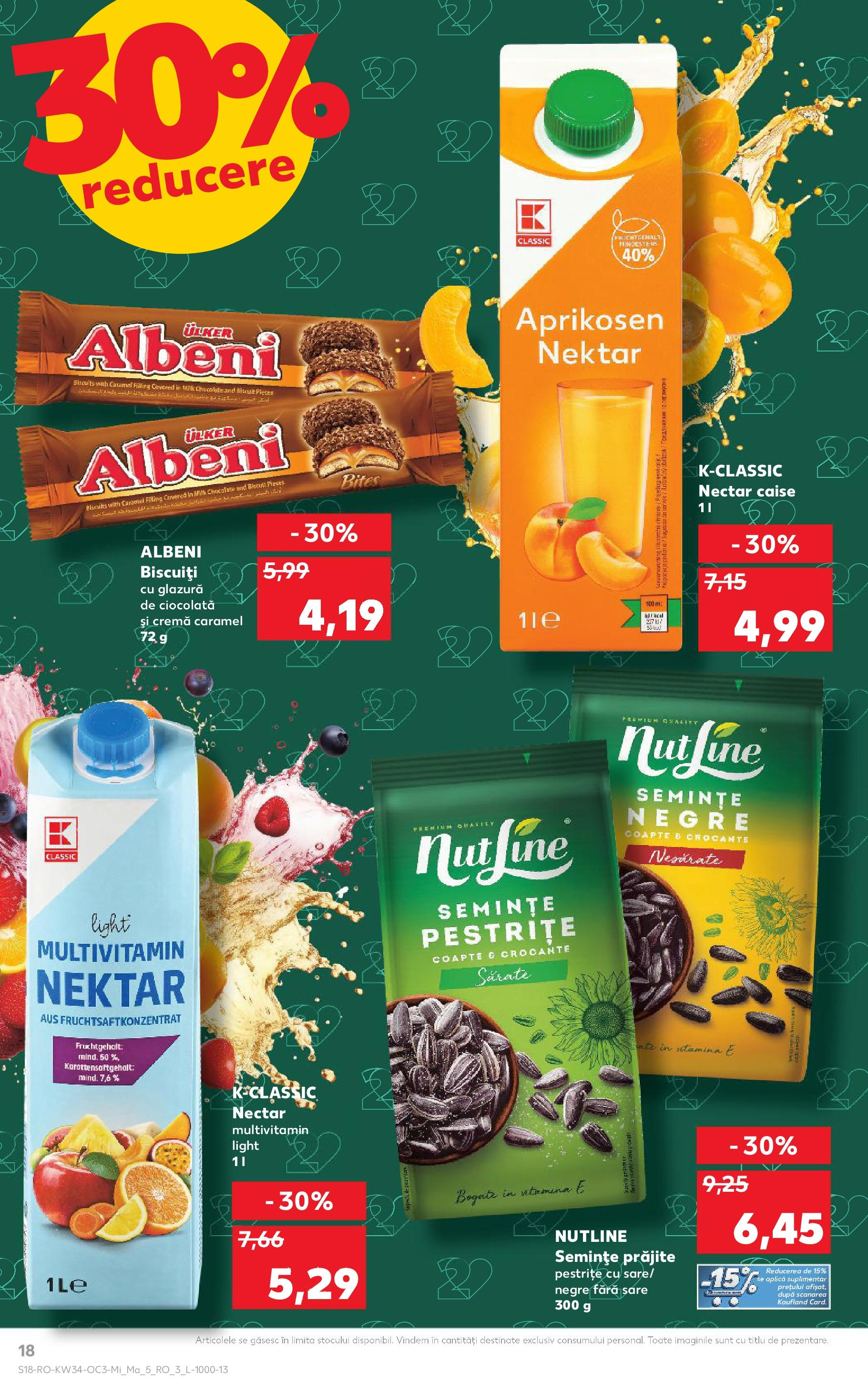 Catalog Kaufland - București 20.08.2025 - Revista si Oferta | Pagină: 18 | Produse: Semințe, Cremă, Biscuiți, Ahtapot