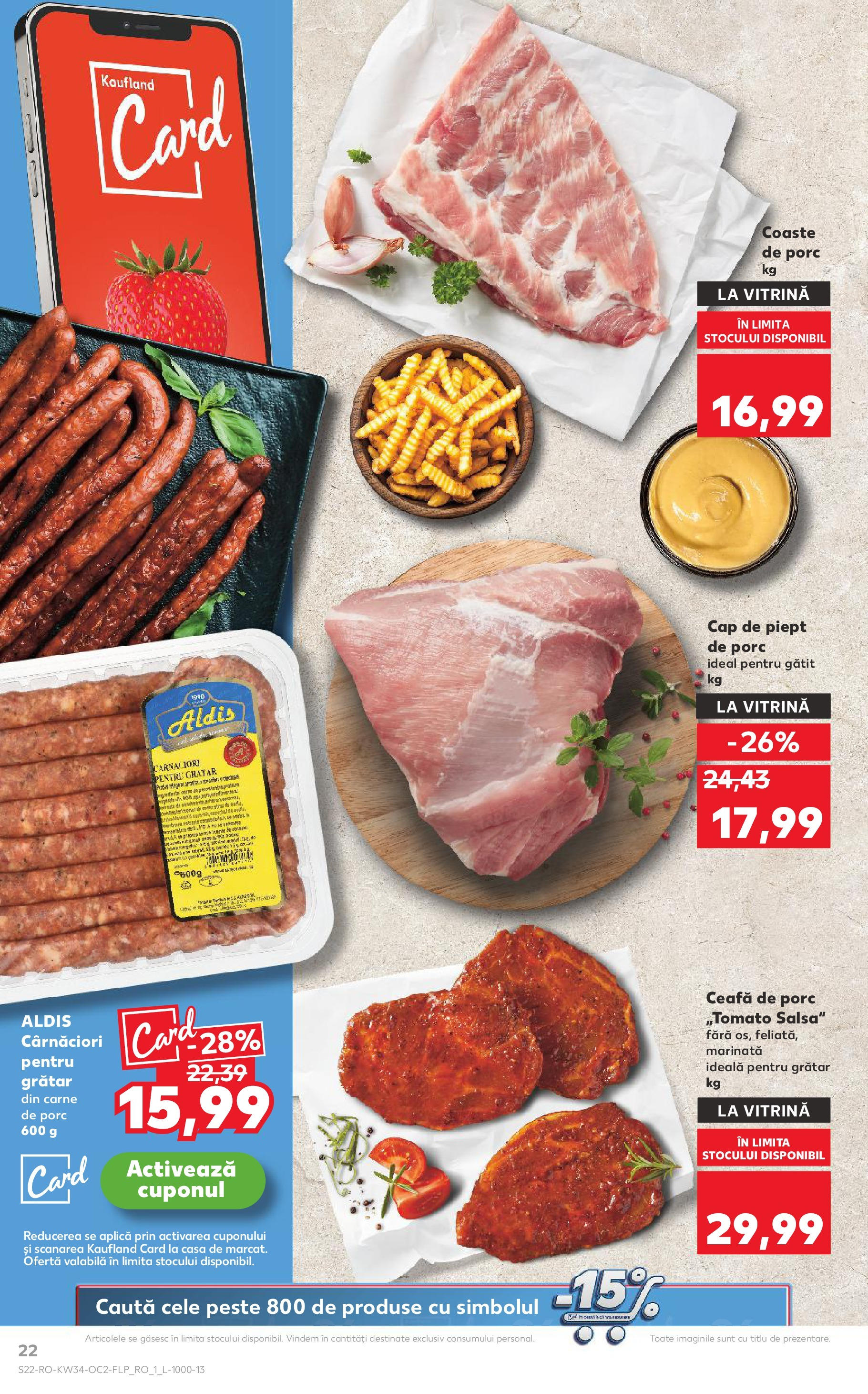 Catalog Kaufland - Pitești 20.08.2025 || Revista si Oferte | Pagină: 22 | Produse: Keçeli kalem, Grătar, Vitrină, Pește Catalog Kaufland - Pitești 20.08.2025 - Revista si Oferta | Pagină: 22 | Produse: Keçeli kalem, Grătar, Vitrină, Pește