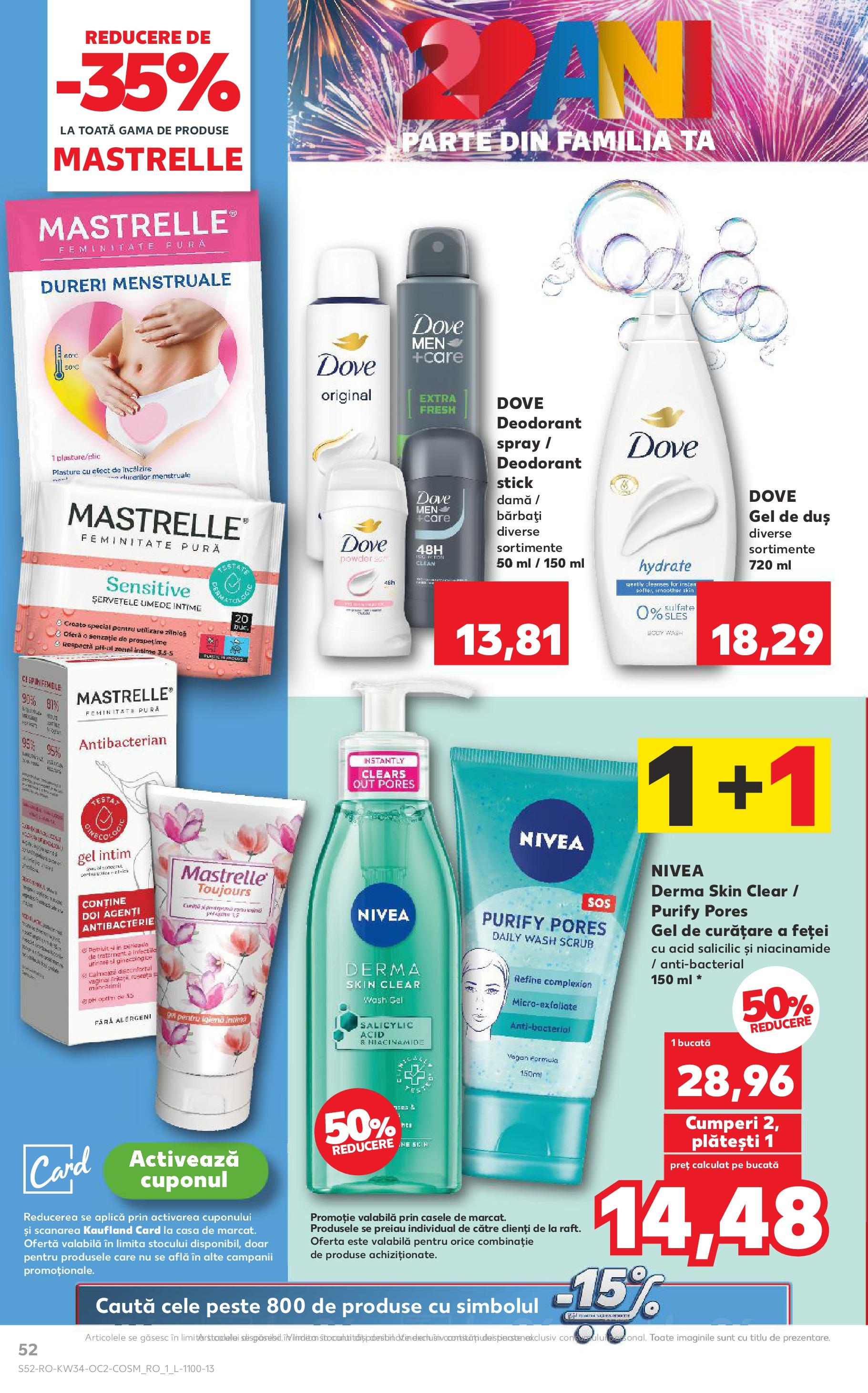 Catalog Kaufland - Ploiești 20.08.2025 || Revista si Oferte | Pagină: 52 | Produse: Pomelo, Duș, Gel de duș, Pește Catalog Kaufland - Ploiești 20.08.2025 - Revista si Oferta | Pagină: 52 | Produse: Pomelo, Duș, Gel de duș, Pește