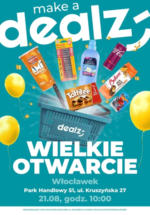 Dealz Wielkie otwarcie 21.08.2025 godz. 10:00 🤩 Dealz – dnia %validAT%