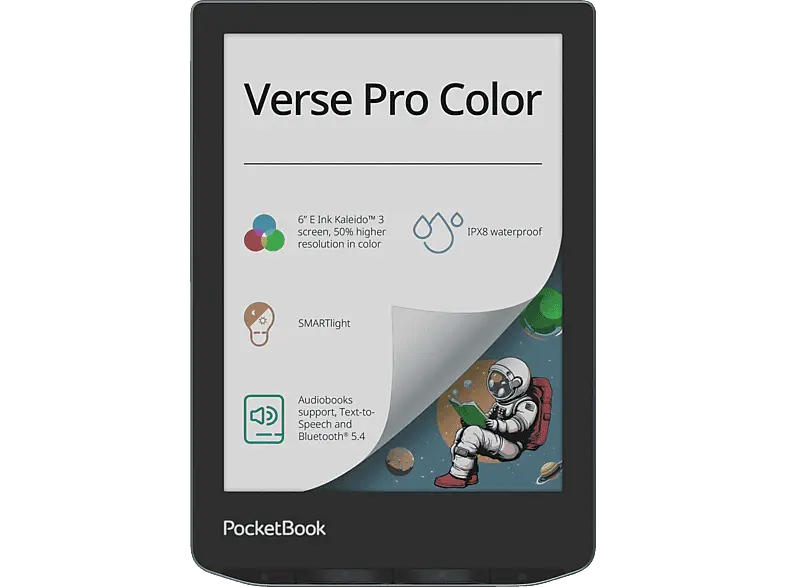 POCKETbook Verse Pro Color eBook-Reader, 16 GB, Stormy Sea; eReader