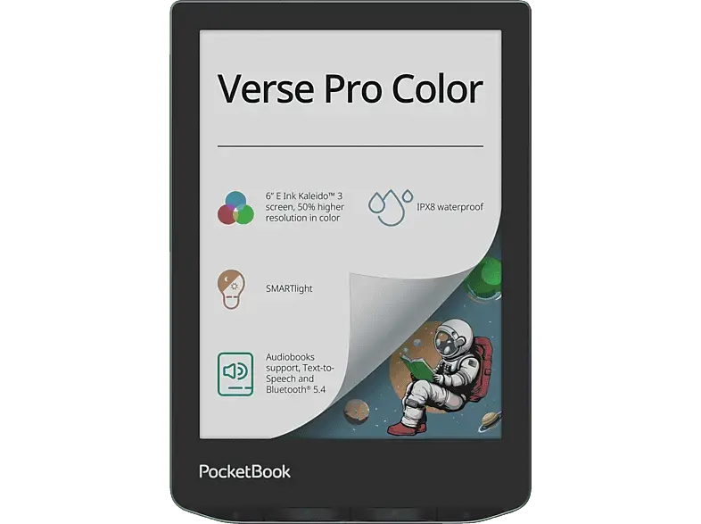 POCKETbook Verse Pro Color eBook-Reader, 16 GB, Stormy Sea; eReader