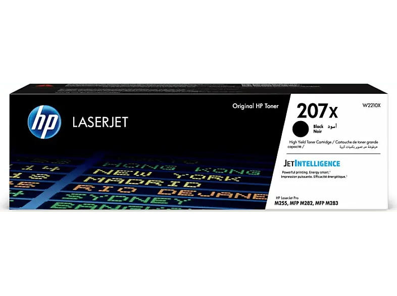 HP 207X High Yield Black LaserJet Toner Cartridge; Original