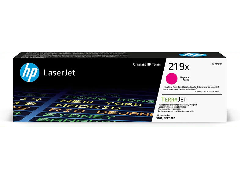 HP 219X Magenta Original LaserJet-Tonerkartusche mit hoher Reichweite